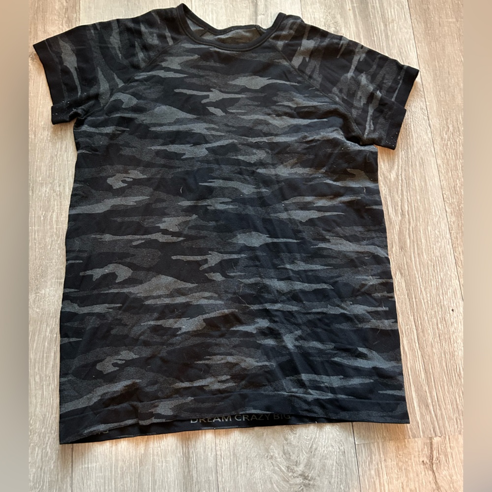 camo athleta girl shirt